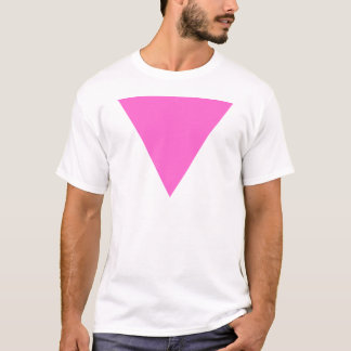T-shirt Triangle rose