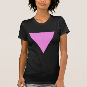 T-shirt Triangle rose