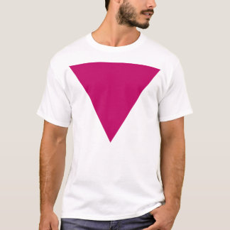 T-shirt triangle rose