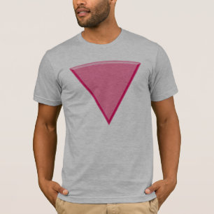 T-shirt Triangle rose de gay pride
