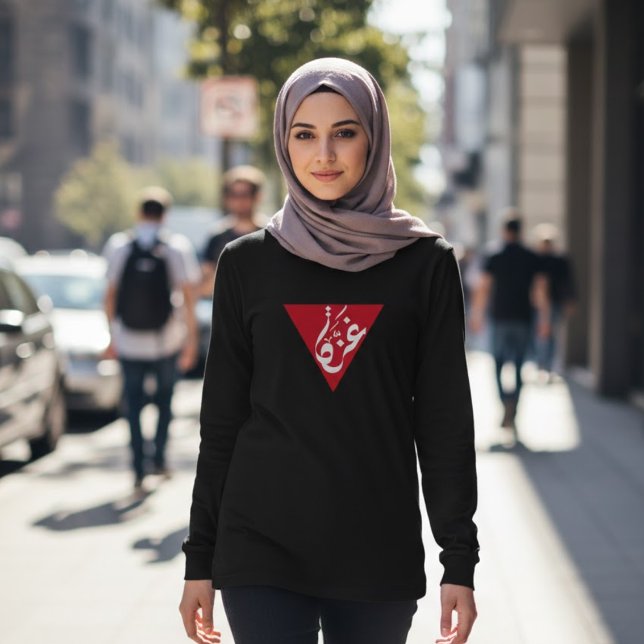 T-shirt Triangle Rouge Gaza palestine (Créateur téléchargé)