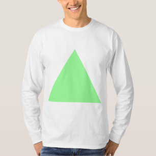 T-shirt Triangle - Vert menthe
