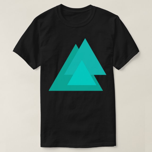 T-shirt Triangles Abstraits (Design devant)