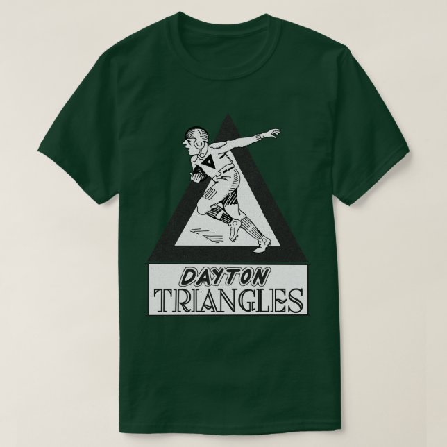 T-shirt Triangles de Dayton disparus  1920 (Design devant)