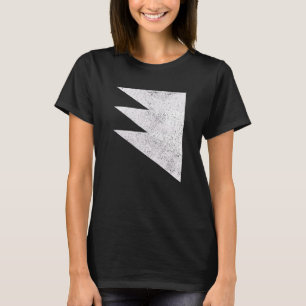 T-shirt Triangles géométriques Formes superposées Disposit