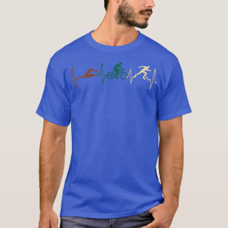 T-shirt Triathlète cyclisme course natation Tria