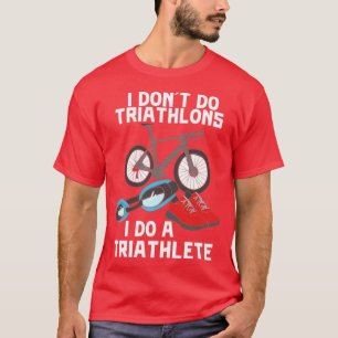 T-shirt Triathlète de triathlon 11