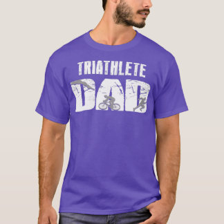 T-shirt Triathlète papa 2