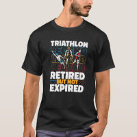 Triathlète Retraité Coureur Triat de natation à vé