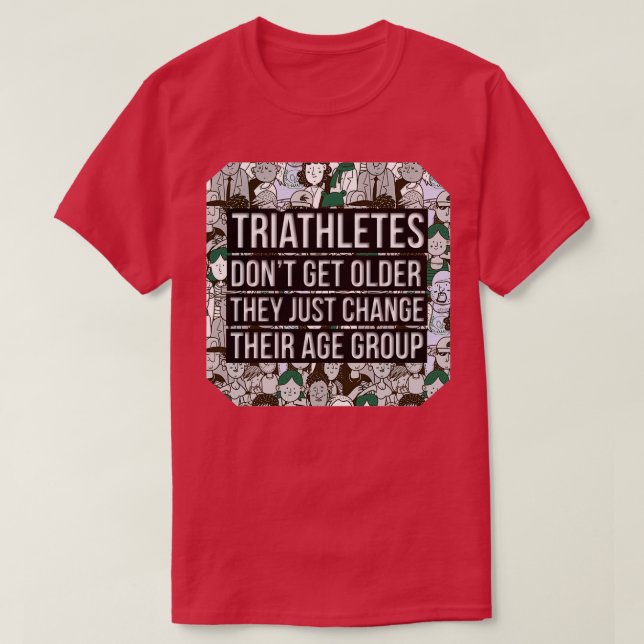 T-shirt triathlon (Design devant)