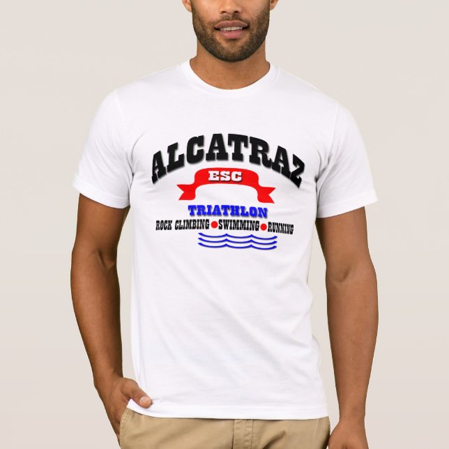 T-shirt Triathlon d'Alcatraz (Devant)