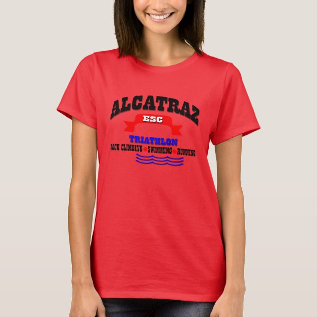 T-shirt Triathlon d'Alcatraz (Devant)