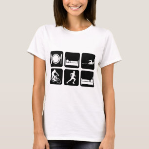 T-shirt Triathlon drôle