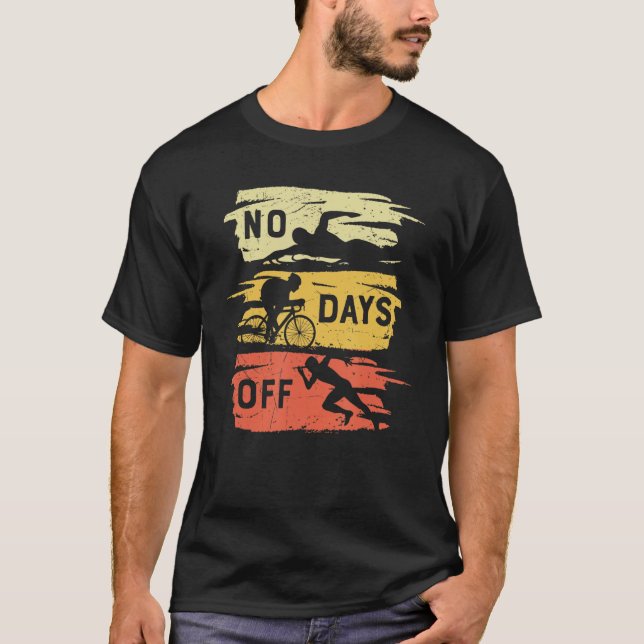 T-shirt Triathlon masculin 4 (Devant)