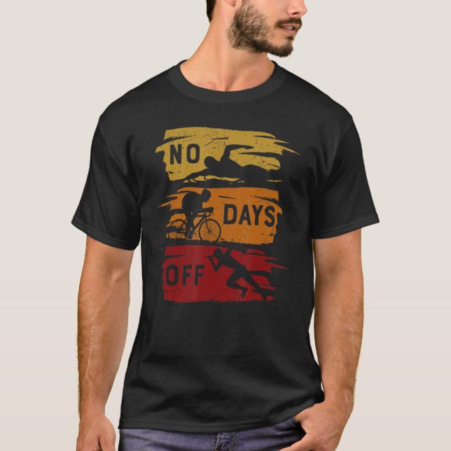 T-shirt Triathlon masculin 5 (Devant)