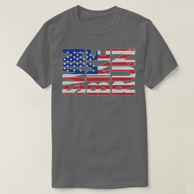 T-shirt Triathlon patriotique (Design devant)