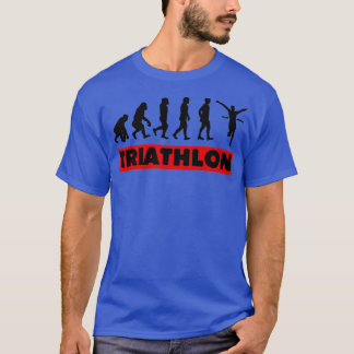 T-shirt Triathlon Swim Bike Run 12