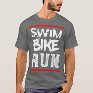 T-shirt Triathlon Swim Bike Run 5