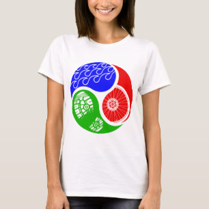 T-shirt Triathlon TRI Yin Yang