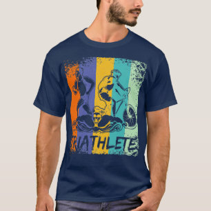 T-shirt Triathlon Triathlète Course Vélo natation Elite At