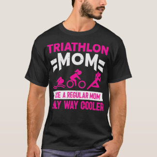 T-shirt Triathlon Triathlète Triathlon Maman