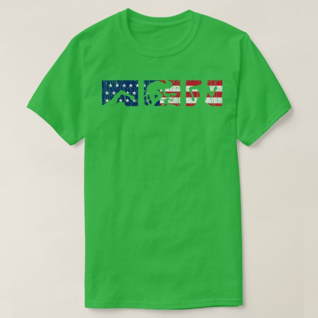 T-shirt Triathlon Triathlon Course Vélo natation (Design devant)