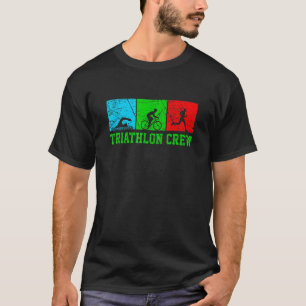 T-shirt Triathlon Triathlon de l'équipe de triathlon de co