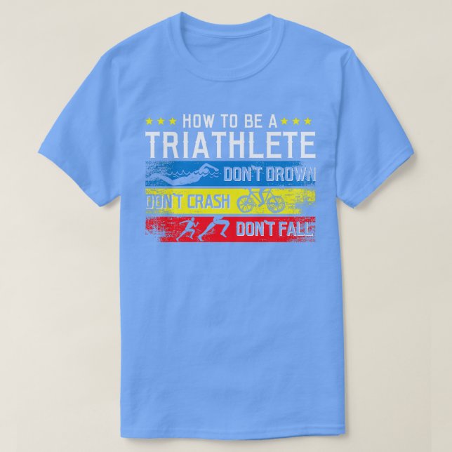 T-shirt Triathlon Triathlon Sports (Design devant)