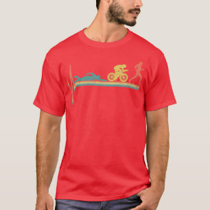 T-shirt Triathlon Triathlon Vintage