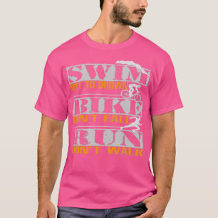 T-shirt TriathlonSwim Pas Noyer Vélo Donx27t Automne Run D