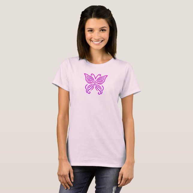 T-shirt Tribal Butterfly (Devant entier)