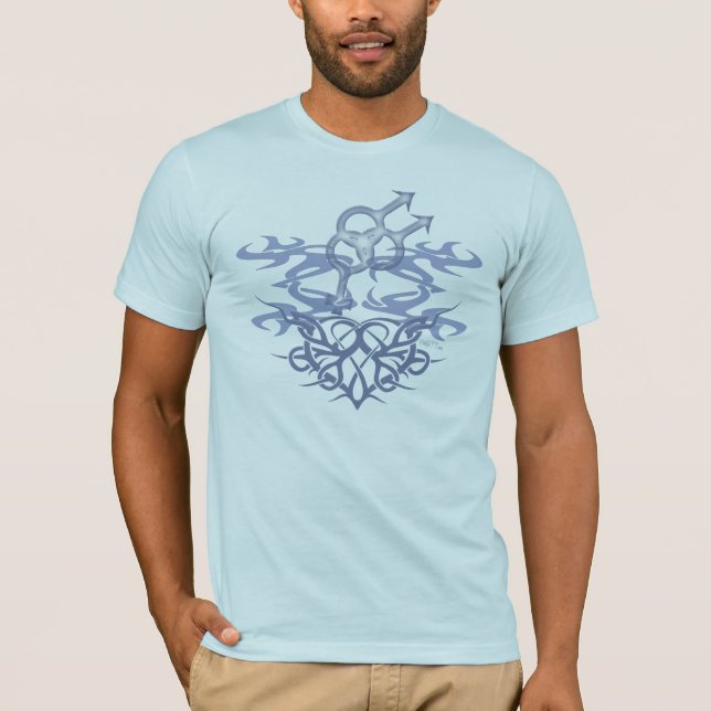 T-shirt Tribal de garçon de Bi (Devant)
