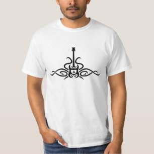 T-shirt tribal de guitare