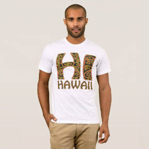 T-shirt tribal de Polynésien d'Hawaï