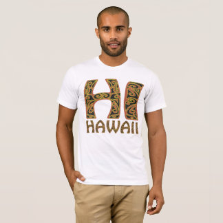 T-shirt tribal de Polynésien d'Hawaï