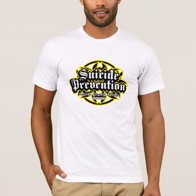 T-shirt Tribal de prévention de suicide (Devant)