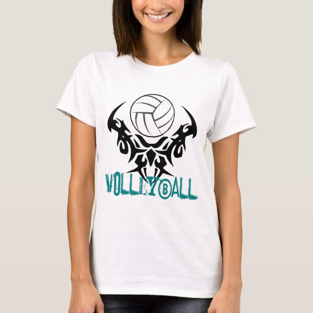 T-shirt Tribal de volleyball (Devant)