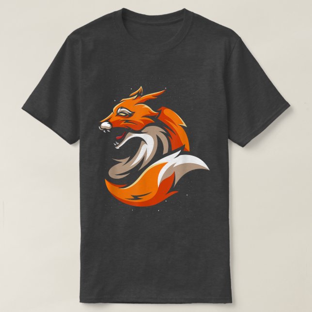 T-shirt Tribal Fo Tail Wild Foies (Design devant)