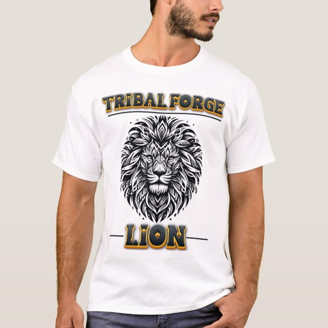 T-shirt "Tribal Forge Lion (Devant)