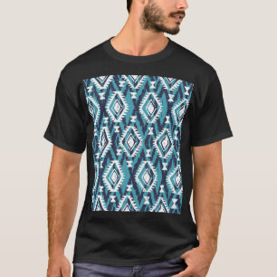 T-shirt Tribal géométrique Aztec Navajo Imprimer