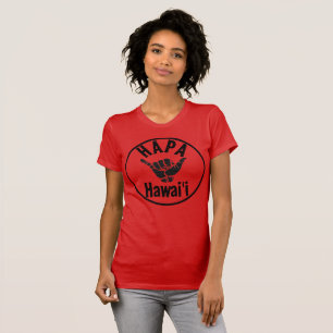 T-SHIRT TRIBAL HAPA HAWAII SHAKA