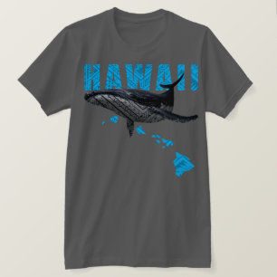 T-SHIRT TRIBAL POLYNÉSIEN HAWAII HUMPBACK HAWAII