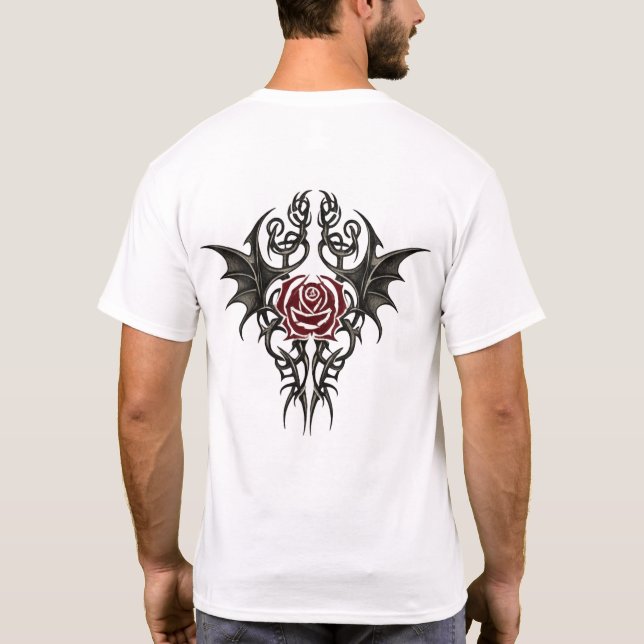 T-shirt Tribal Rose Emblem (Dos)