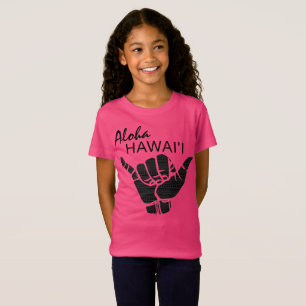 T-Shirt TRIBAL SHAKA (HANG LOOSE) - ALOHA HAWAII Blk