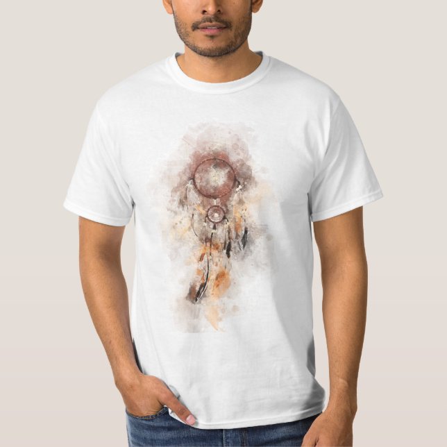 T-shirt *~* Tribal. Shamanic Dream Catcher Shaman Sacré (Devant)