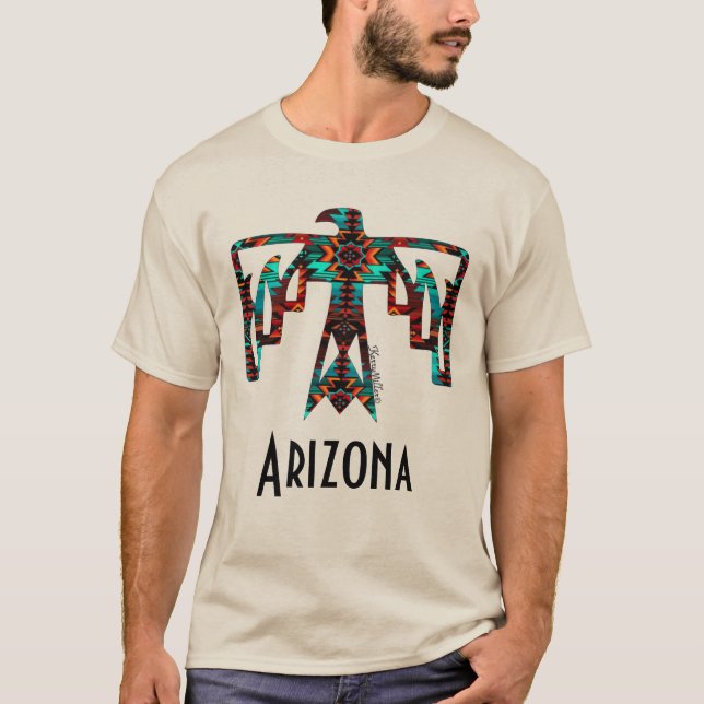 T-shirt tribal Thunderbird (Devant)