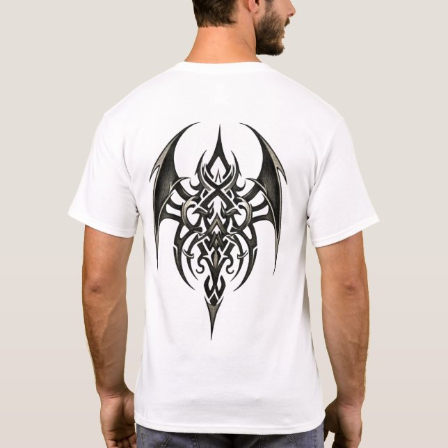 T-shirt Tribal Winged Totem (Dos)