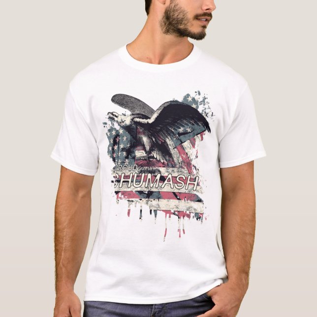 T-shirt Tribe de Chumash T-ShirtChumash tribu indienne amé (Devant)