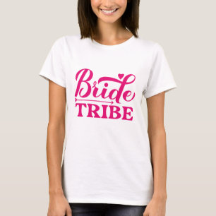 T-shirt Tribe de mariée
