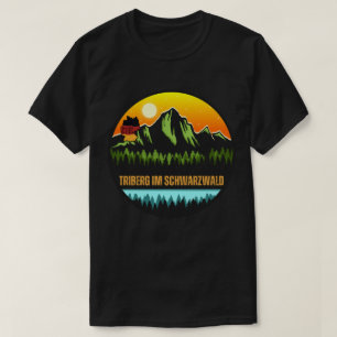T-shirt Triberg im Schwarzwald, Bade-Wurtemberg Allemagne